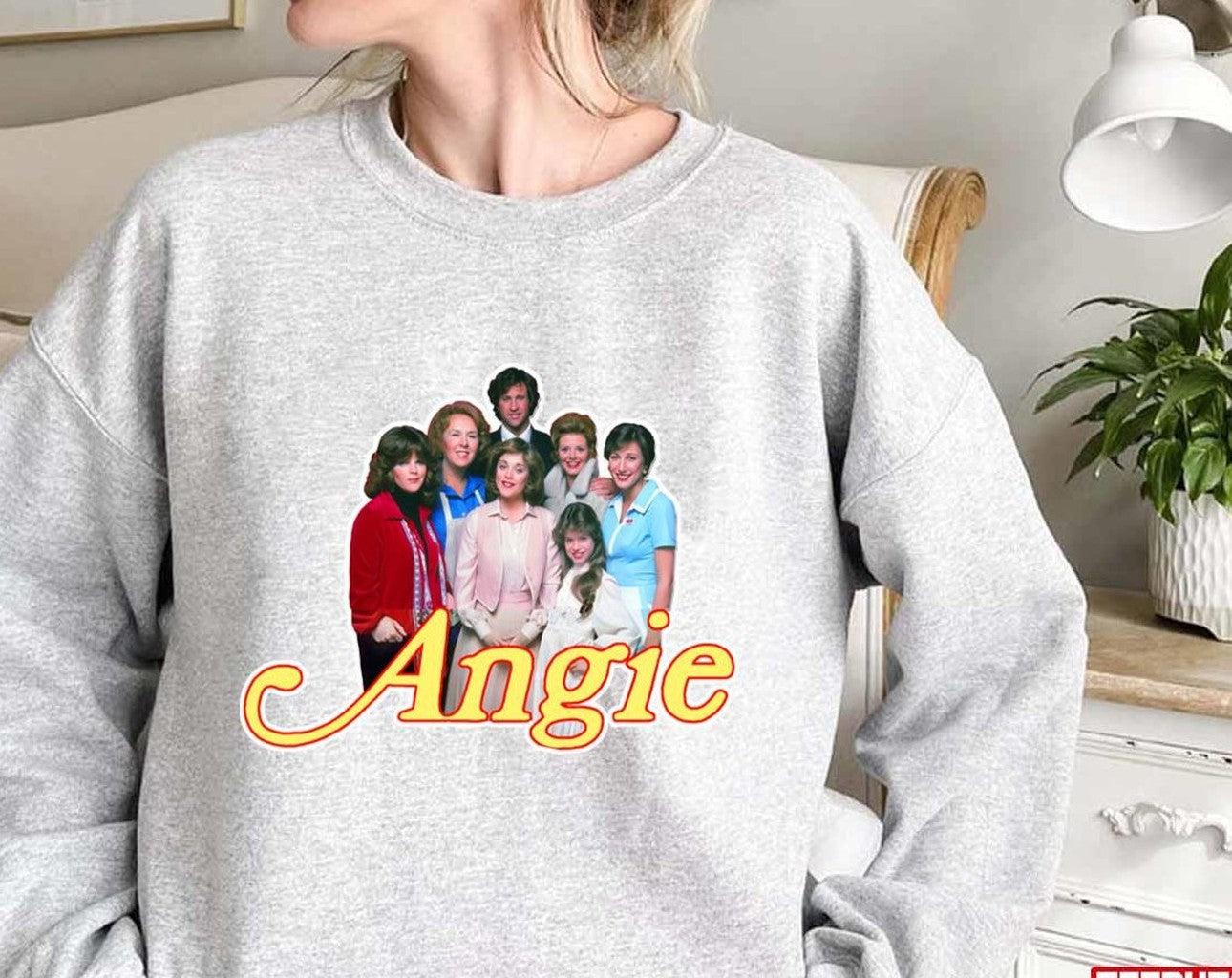 Angie Cast 70s 80s Throwback Tribute Retro Unisex Sweatshirt - T-Shirt, Sweatshirt, Hoodie