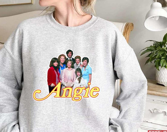 Angie Cast 70s 80s Throwback Tribute Retro Unisex Sweatshirt - T-Shirt, Sweatshirt, Hoodie