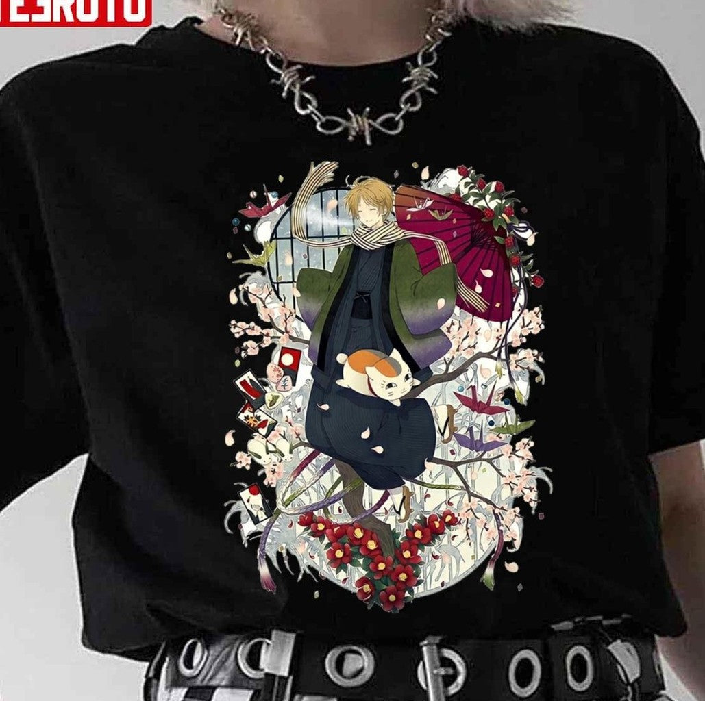 Natsume Yuujinchou Natsume's Book Of Friends Cute Anime Unisex T-Shirt - T-Shirt, Sweatshirt, Hoodie
