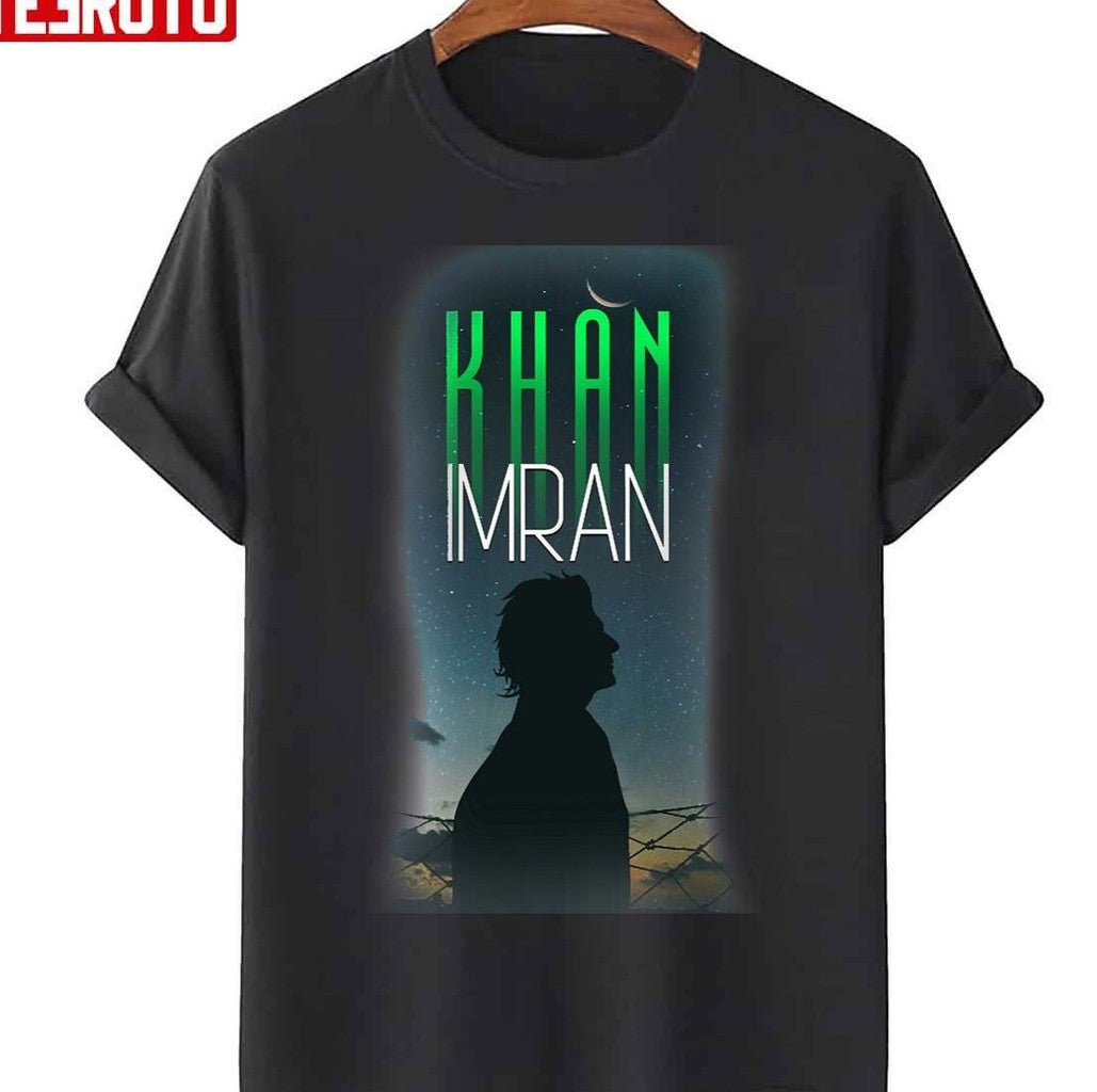 Pakistan Hope Art Of Imran Khan Unisex T-Shirt - T-Shirt, Sweatshirt, Hoodie