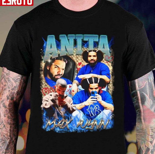Anita Max Wynn Collage Design Drake Unisex T-Shirt - T-Shirt, Sweatshirt, Hoodie