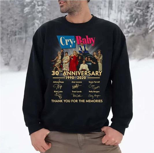 Anniversary Thank You For The Memories Cry Baby Unisex Sweatshirt - T-Shirt, Sweatshirt, Hoodie