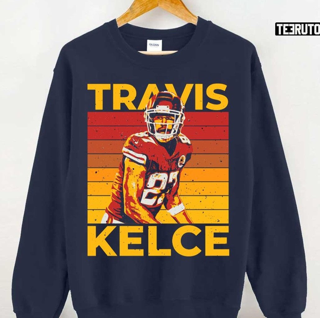 Patrick Mahomes Kansas Travis Kelce Retro Unisex Sweatshirt - T-Shirt, Sweatshirt, Hoodie