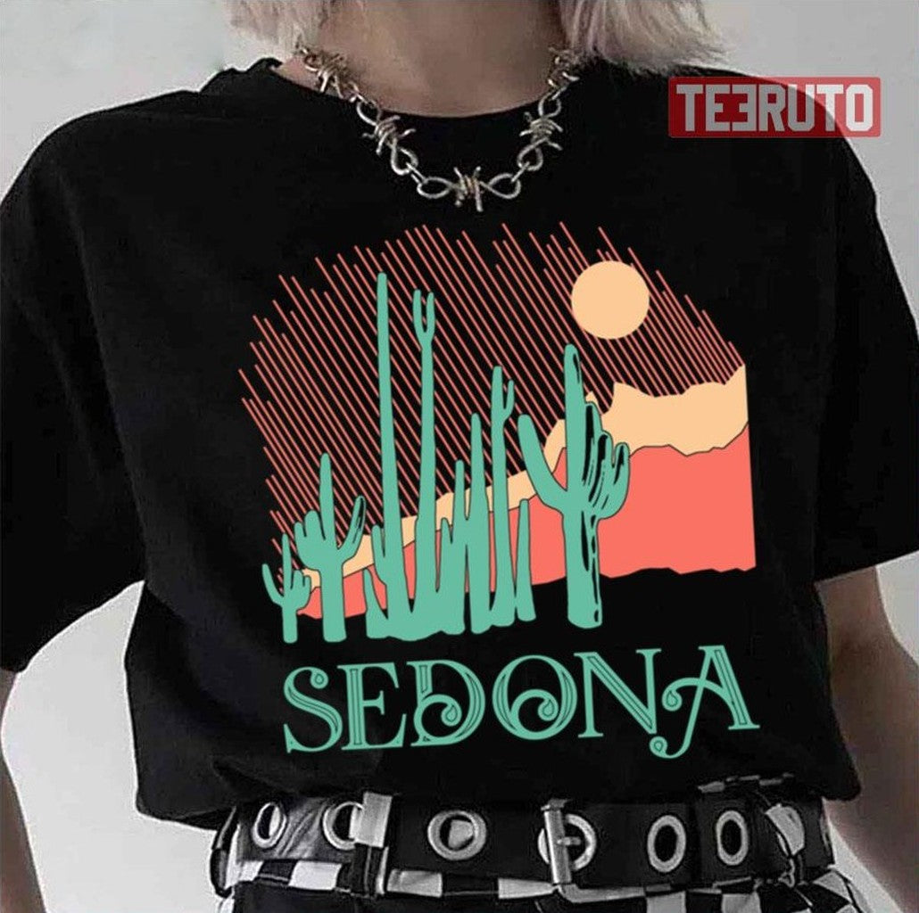 Sedona Desert Graphic Unisex T-Shirt - T-Shirt, Sweatshirt, Hoodie