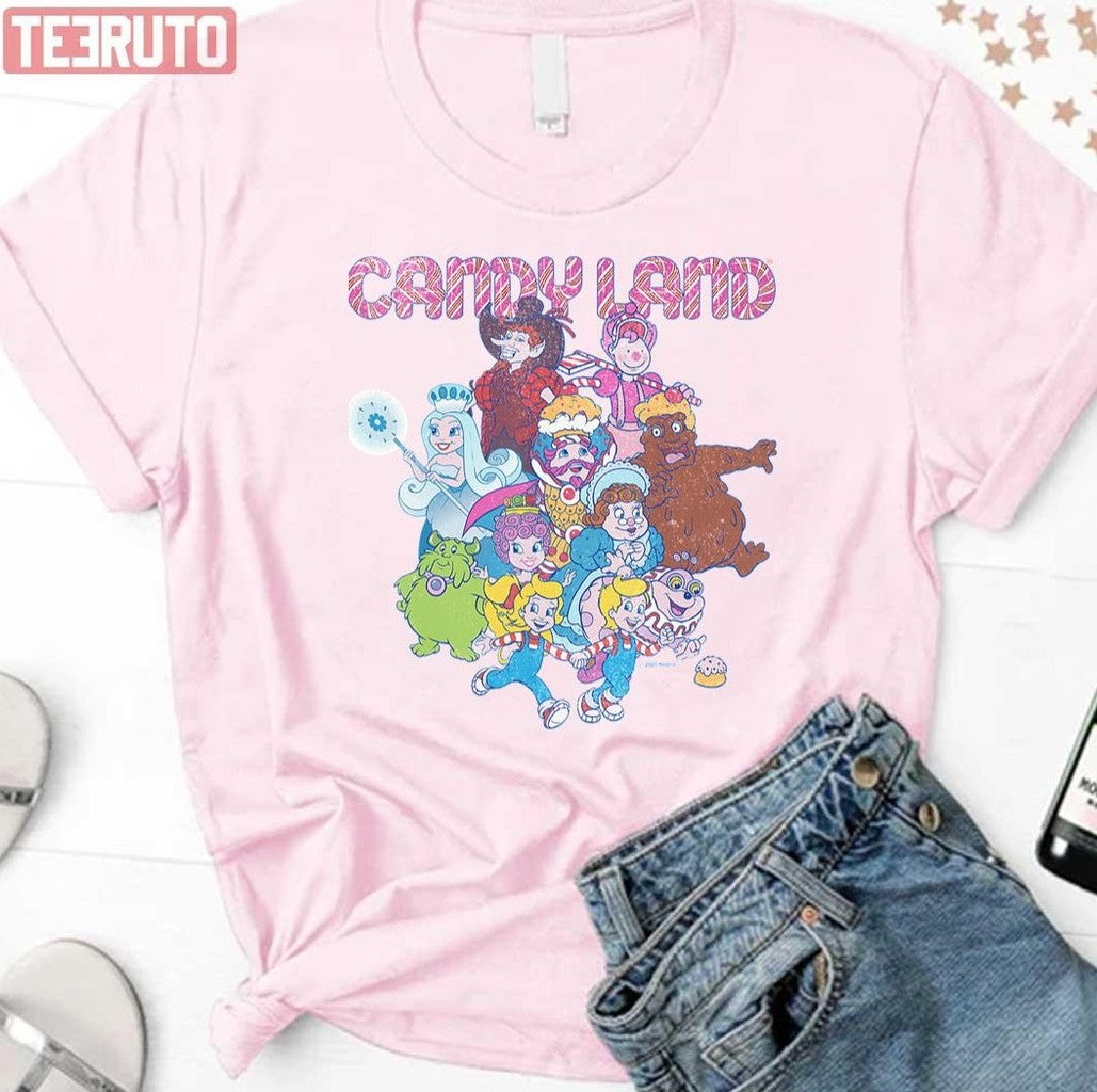 New Design Candy Land Group Shot Logo Unisex T-Shirt - T-Shirt, Sweatshirt, Hoodie