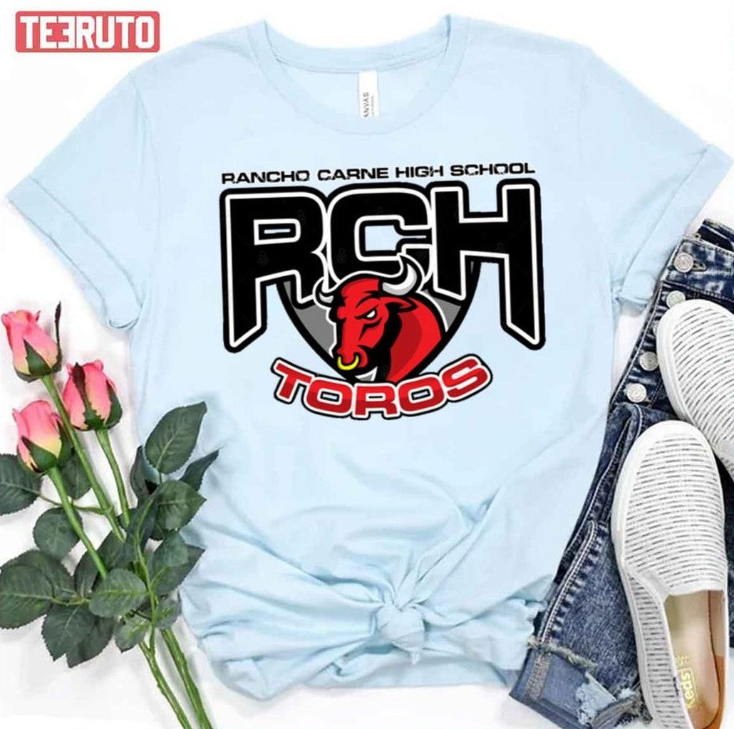 Rancho Carne High School Toros Unisex T-Shirt - T-Shirt, Sweatshirt, Hoodie