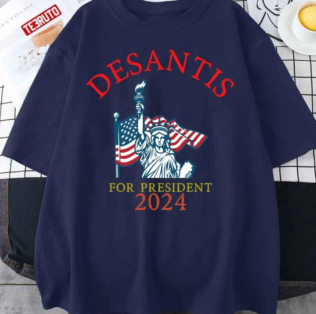 Ron Desantis For President 2024 Conservative Unisex T-Shirt - T-Shirt, Sweatshirt, Hoodie