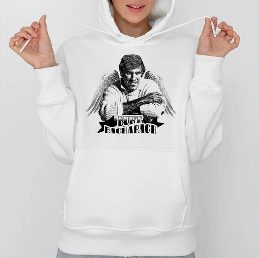 Angel Wings Burt Bacharach Cool Art Unisex Hoodie - T-Shirt, Sweatshirt, Hoodie