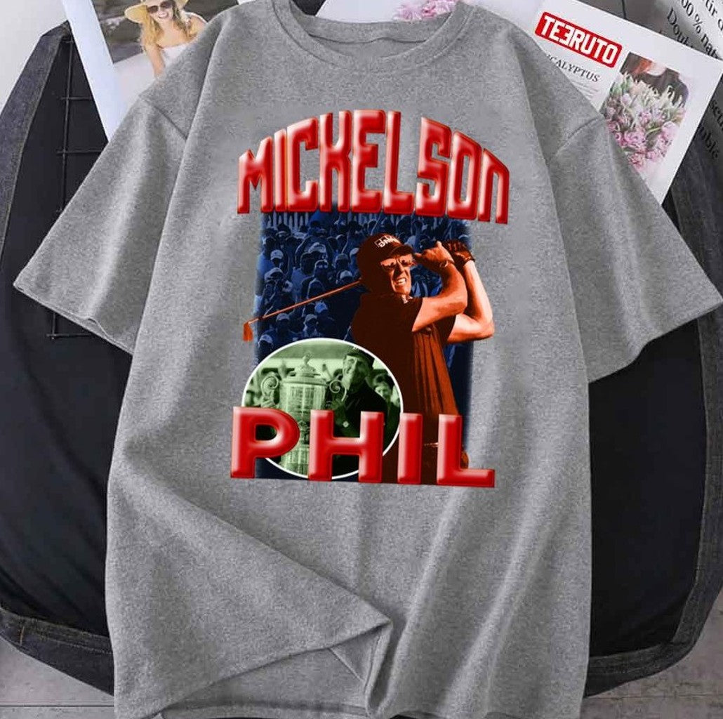 Phil Mickelson Vintage Bootleg Unisex T-Shirt - T-Shirt, Sweatshirt, Hoodie