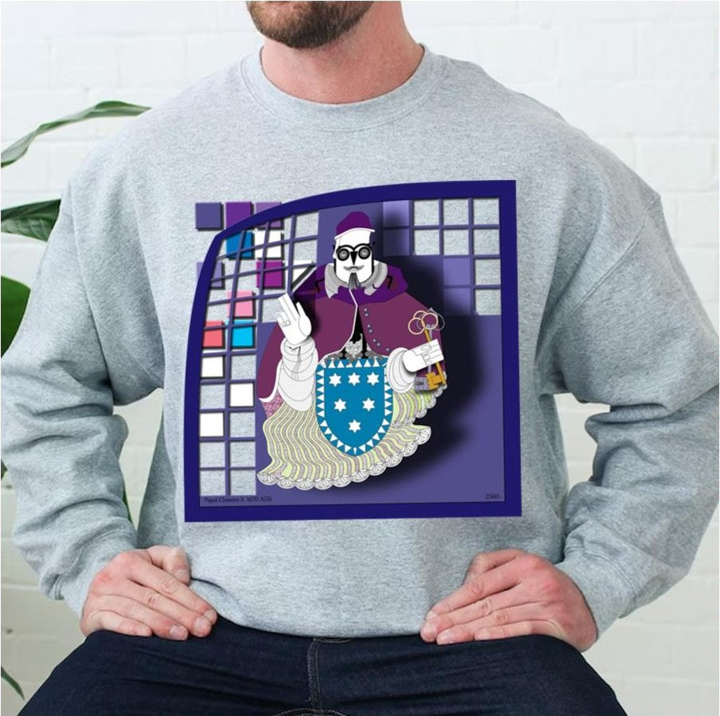 Owl As Pope Pope Clement X 1670 1676 Art Unisex Sweatshirt - T-Shirt, Sweatshirt, Hoodie