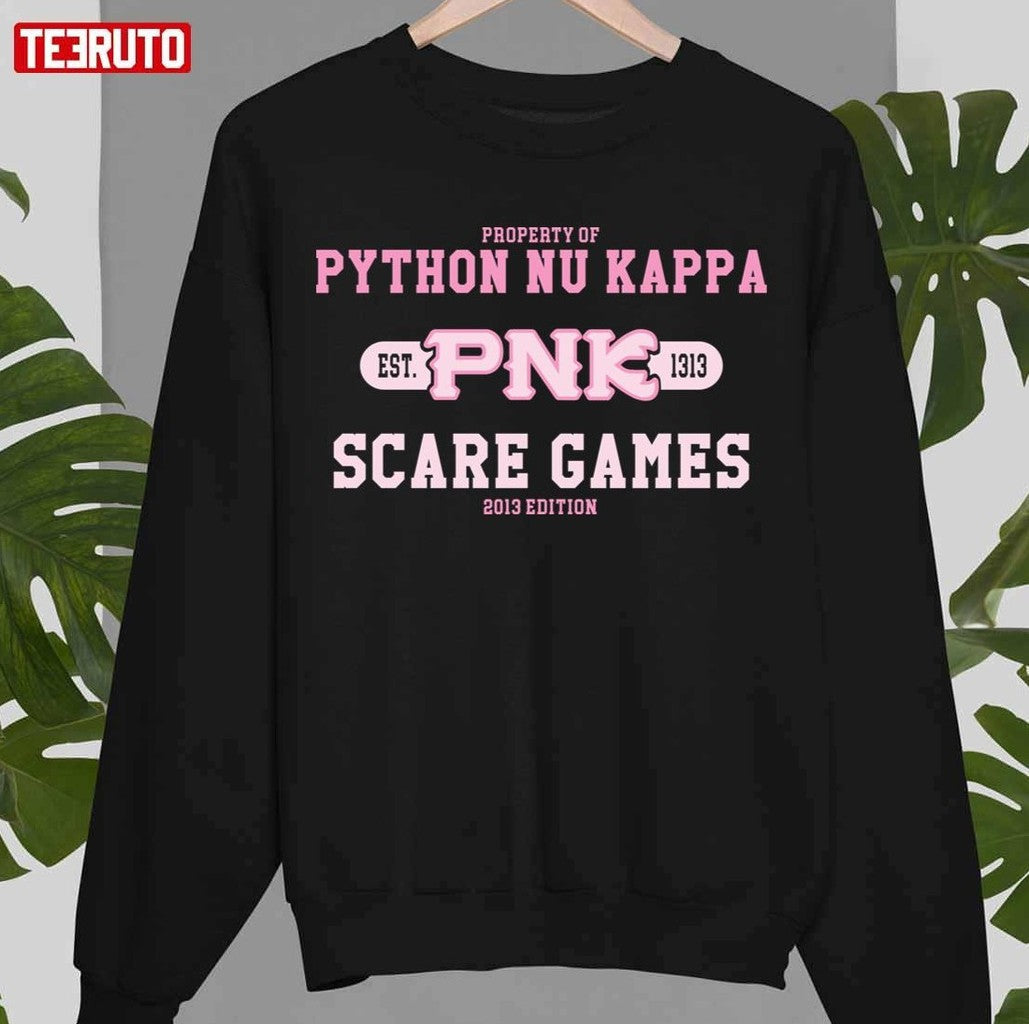 Python Nu Kappa Scare Games Monster Inc University Unisex Sweatshirt - T-Shirt, Sweatshirt, Hoodie