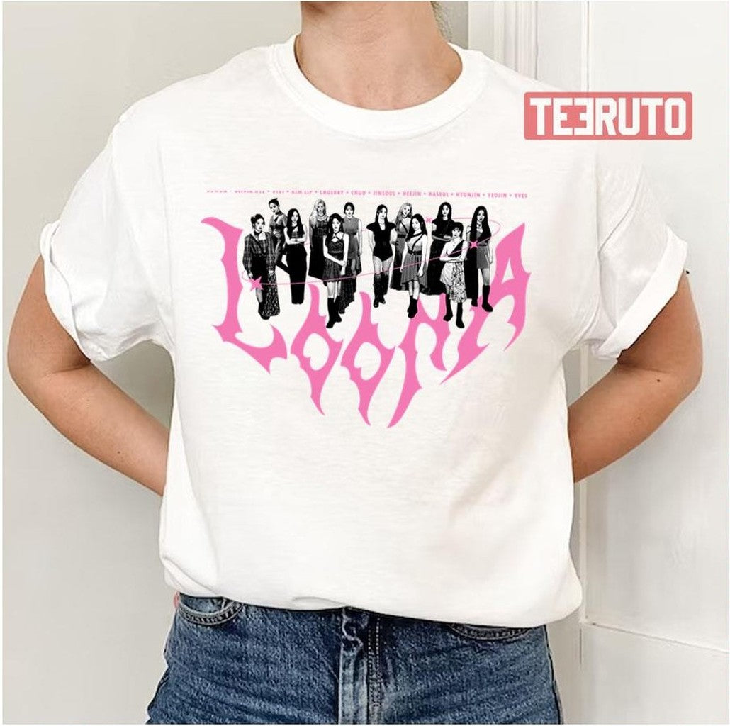 Shake It Kpop Art Loona Band Unisex T-Shirt - T-Shirt, Sweatshirt, Hoodie