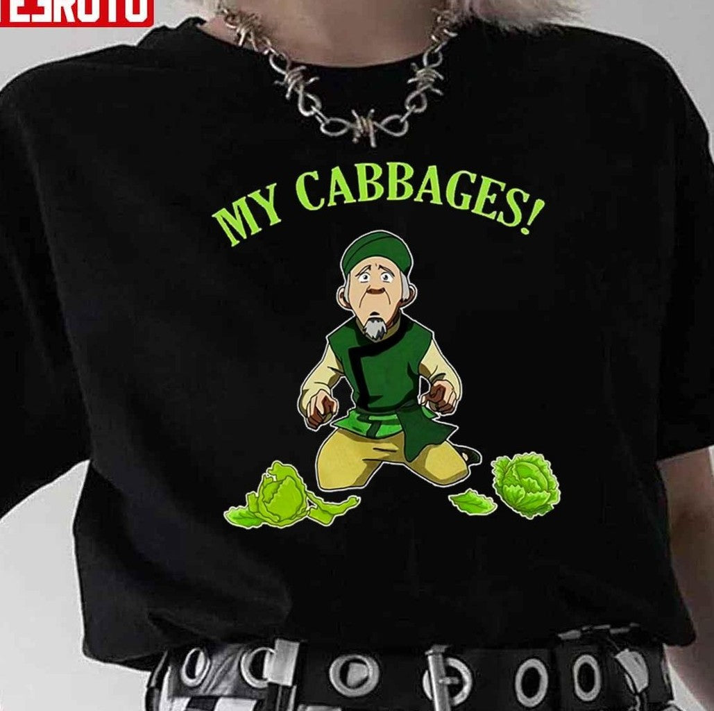My Cabbages Funny Avatar The Last Airbender Unisex T-Shirt - T-Shirt, Sweatshirt, Hoodie
