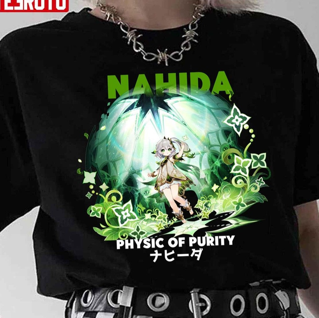Physic Of Purity Nahida Genshin Impact Unisex T-Shirt - T-Shirt, Sweatshirt, Hoodie