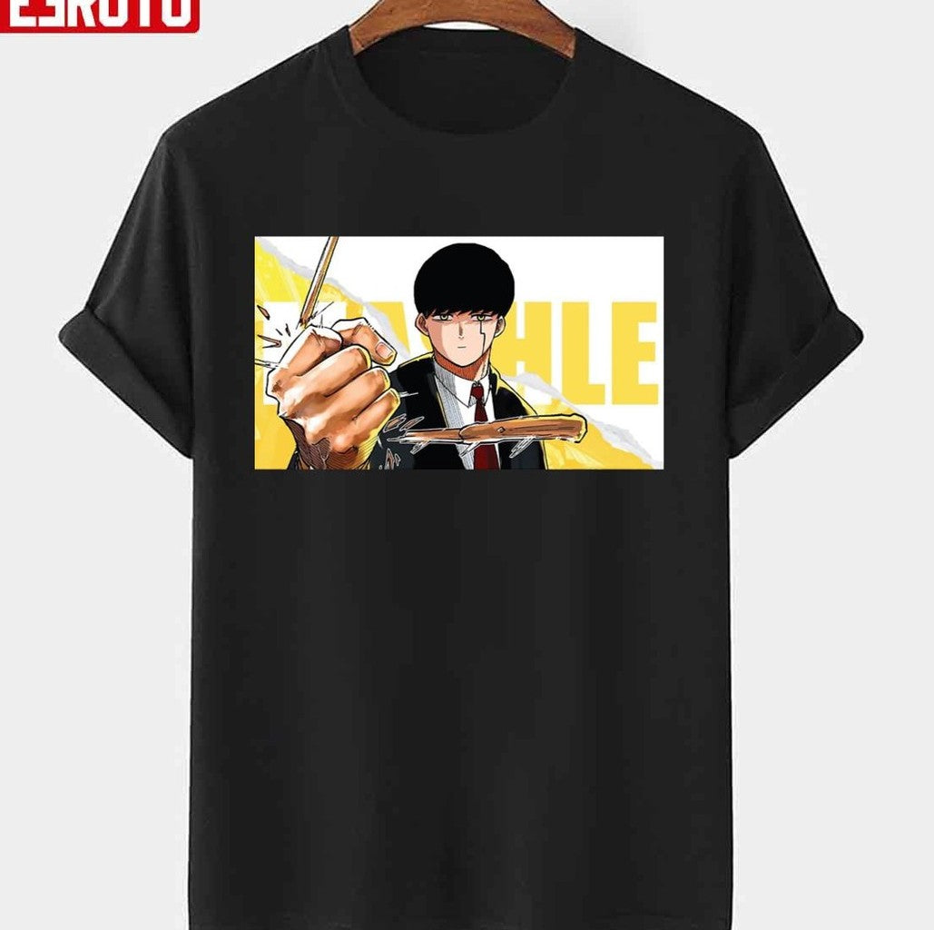Muscular Build Mashle Mashle Magic And Muscles Artwork Unisex T-Shirt - T-Shirt, Sweatshirt, Hoodie