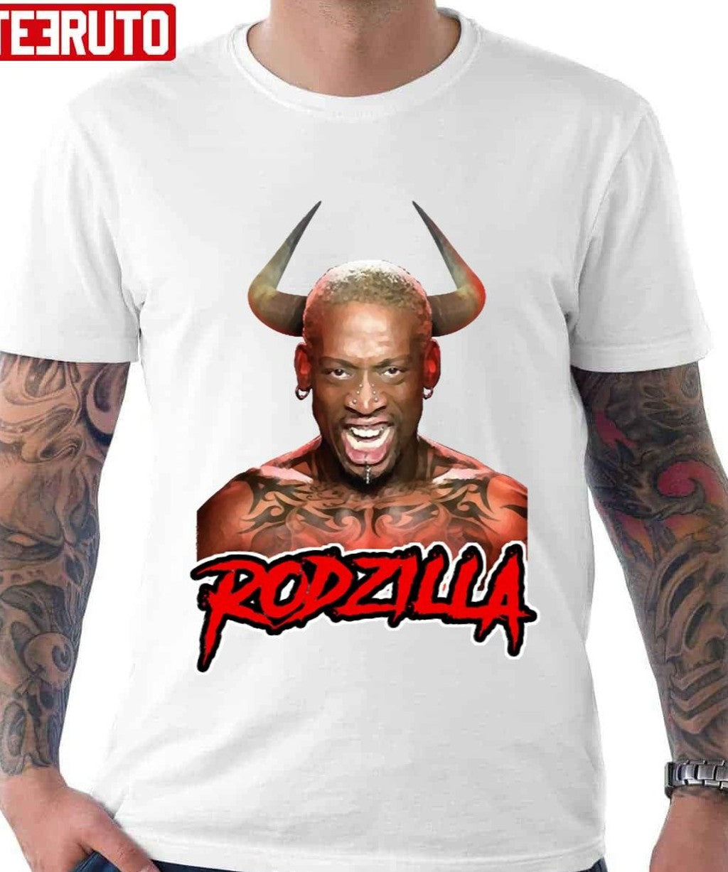 Rodzilla The Bull Legends Basketball Unisex T-Shirt - T-Shirt, Sweatshirt, Hoodie