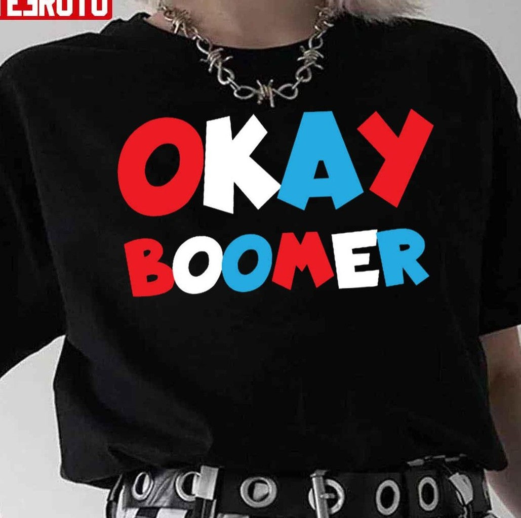 Okay Boomer Christmas Unisex T-Shirt - T-Shirt, Sweatshirt, Hoodie