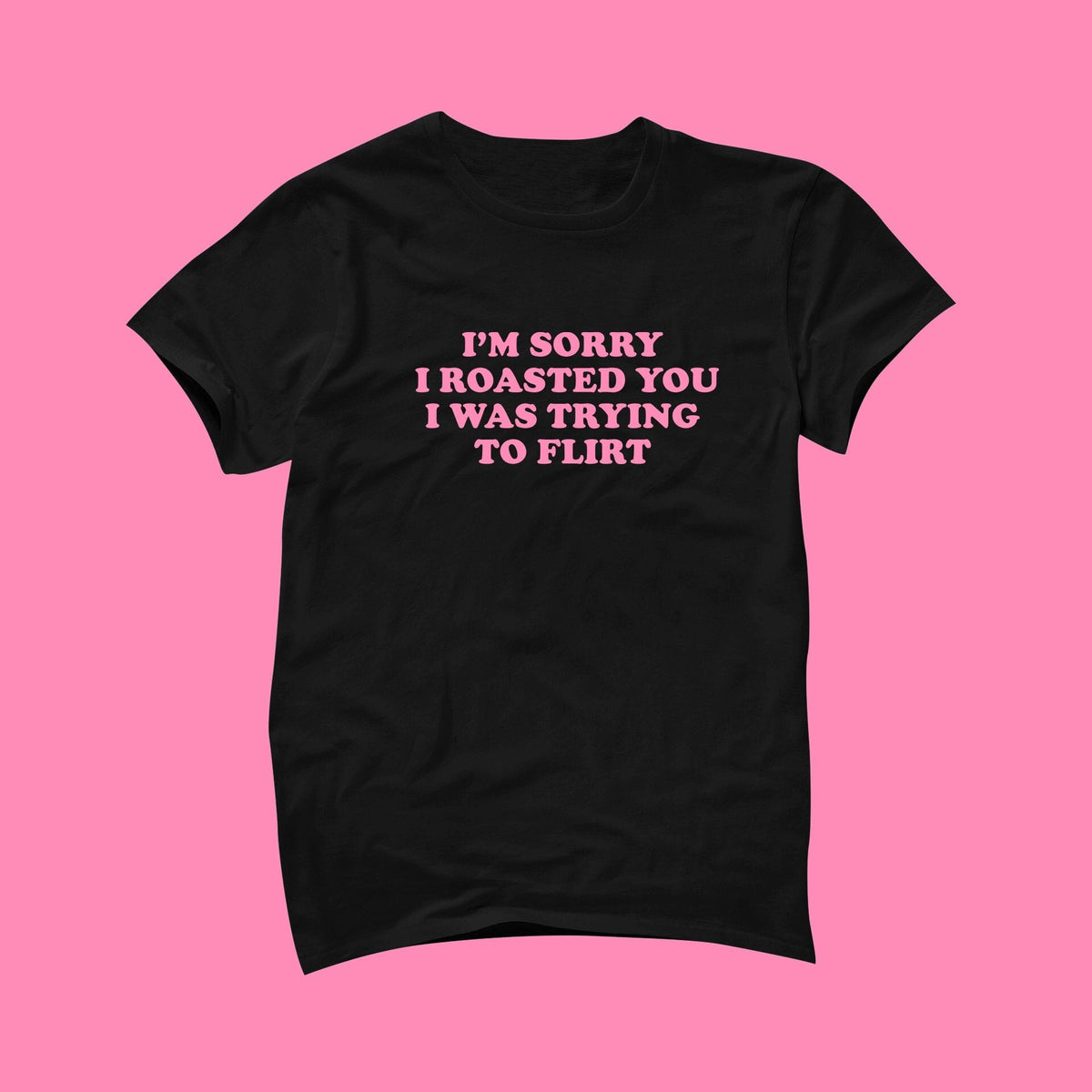 Trying Flirt Y2k Girlfriend - Adult & Kids T-Shirts, Sweatshirts & Hoodies apparel design preview 1