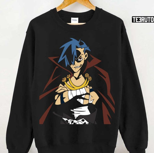 Anime Art Kamina Bro Gurren Lagann Unisex Sweatshirt - T-Shirt, Sweatshirt, Hoodie