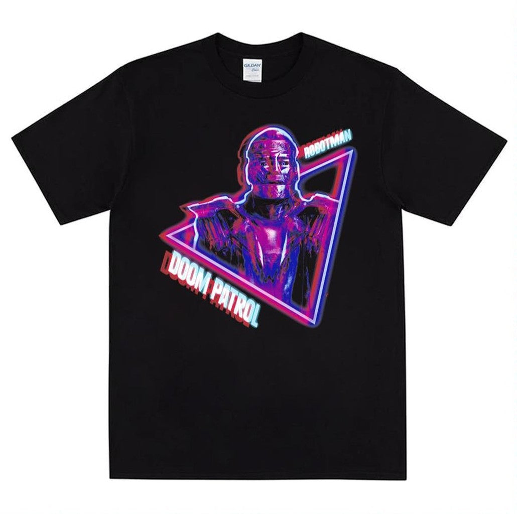 Neon Art Robotman Doompatrol Unisex T-Shirt - T-Shirt, Sweatshirt, Hoodie