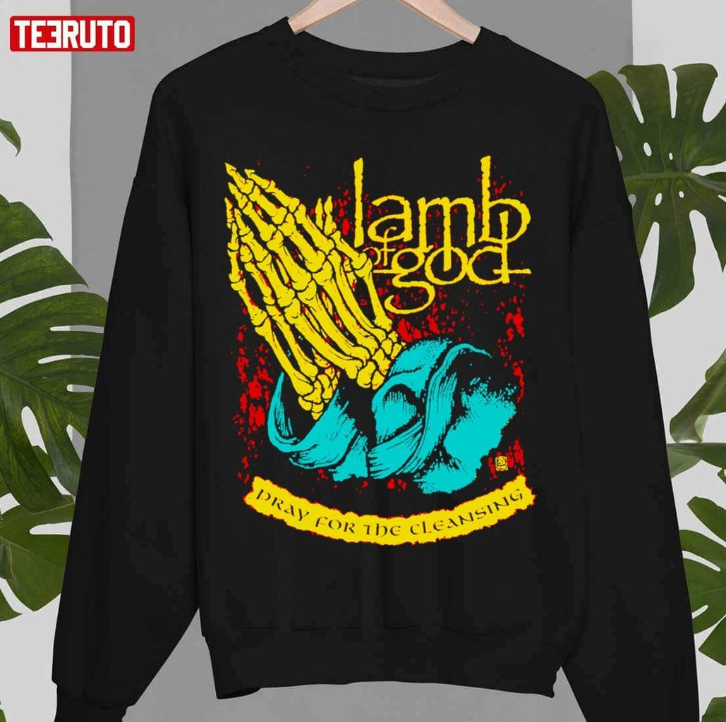 Pray For The Cleansing Lamb Of God Unisex Sweatshirt - T-Shirt, Sweatshirt, Hoodie