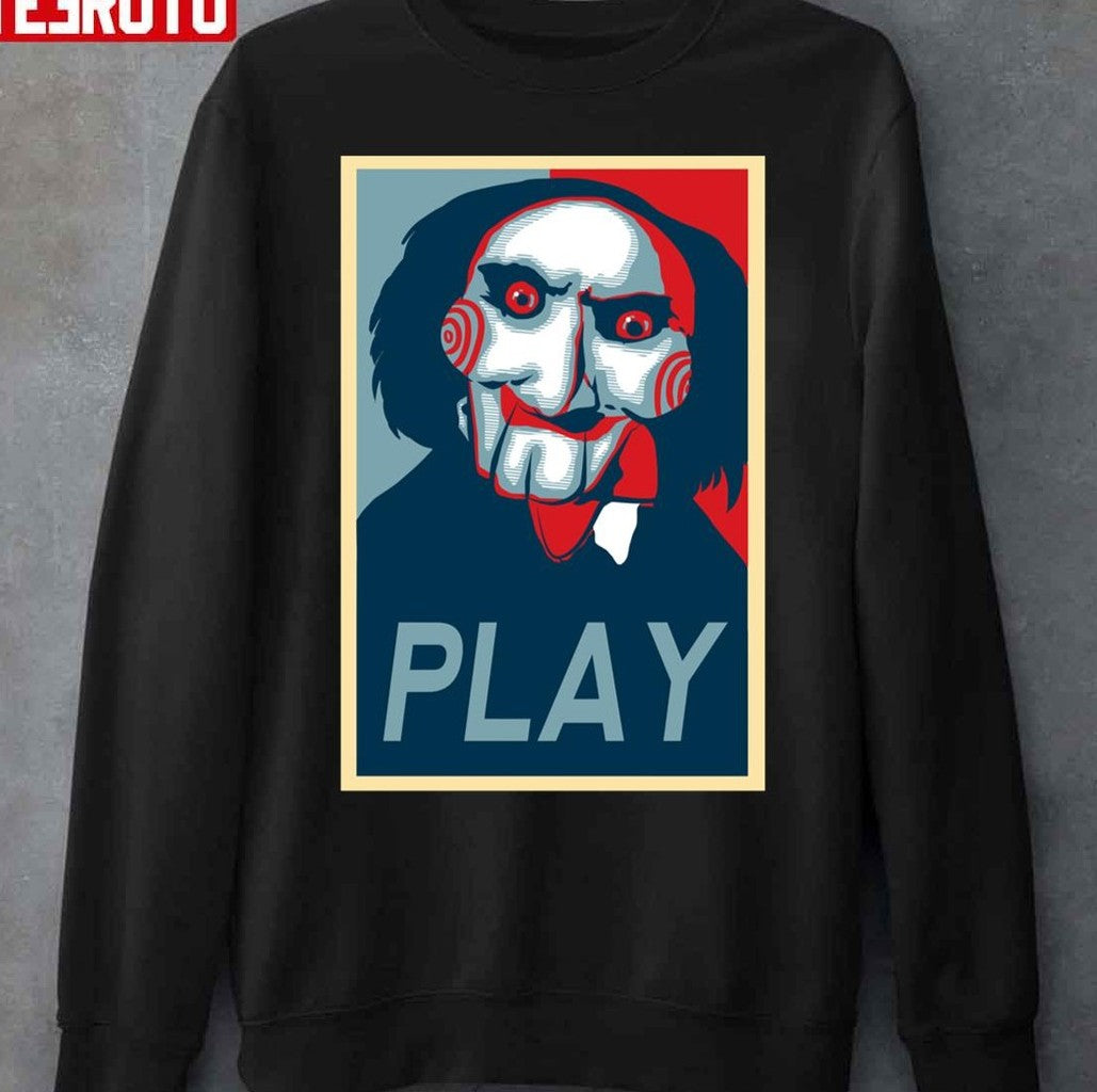 Saw Jigsaw Horror Movie Character Play Hope Art Unisex Sweatshirt - T-Shirt, Sweatshirt, Hoodie