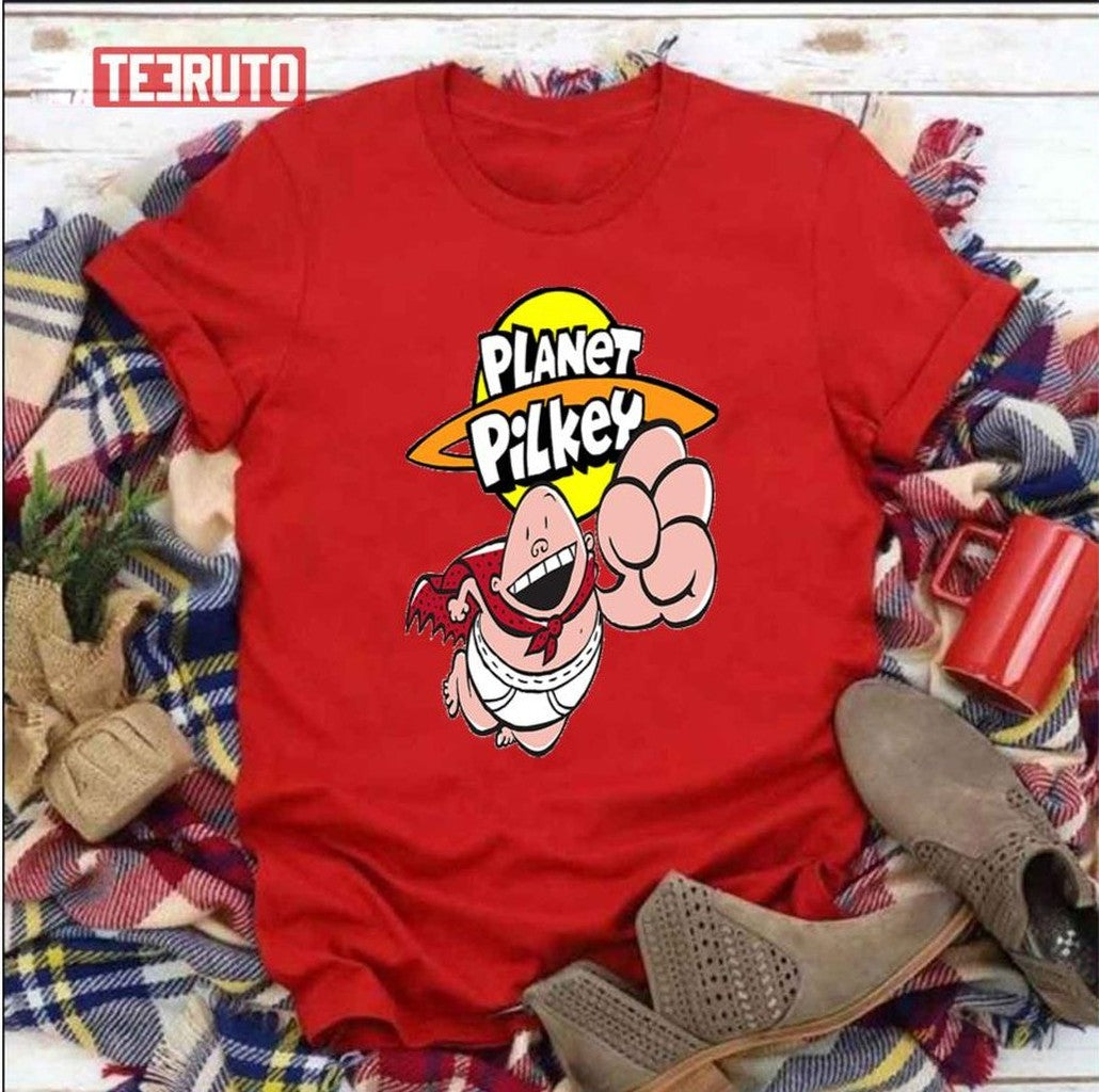 Planet Pilkey Captain Underpants Unisex T-Shirt - T-Shirt, Sweatshirt, Hoodie