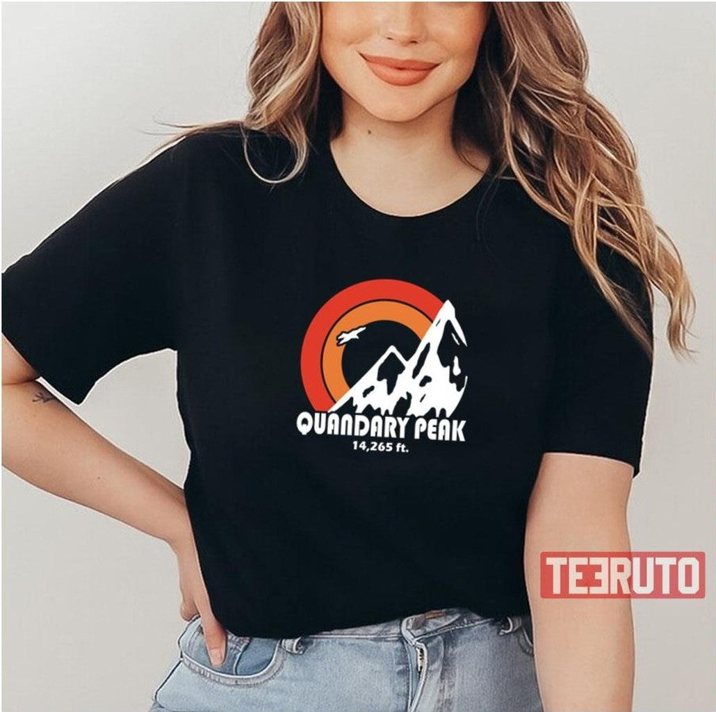 Quandary Peak Sun Eagle Unisex T-Shirt - T-Shirt, Sweatshirt, Hoodie