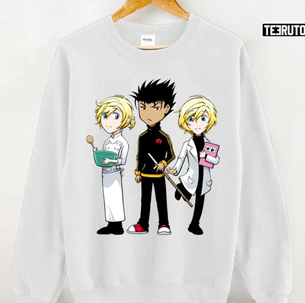 Shiritsu Horitsuba Gakuen Yuui Kurogane And Fai Sensei Tsubasa Reservoir Chronicle Trc Unisex T-Shirt - T-Shirt, Sweatshirt, Hoodie
