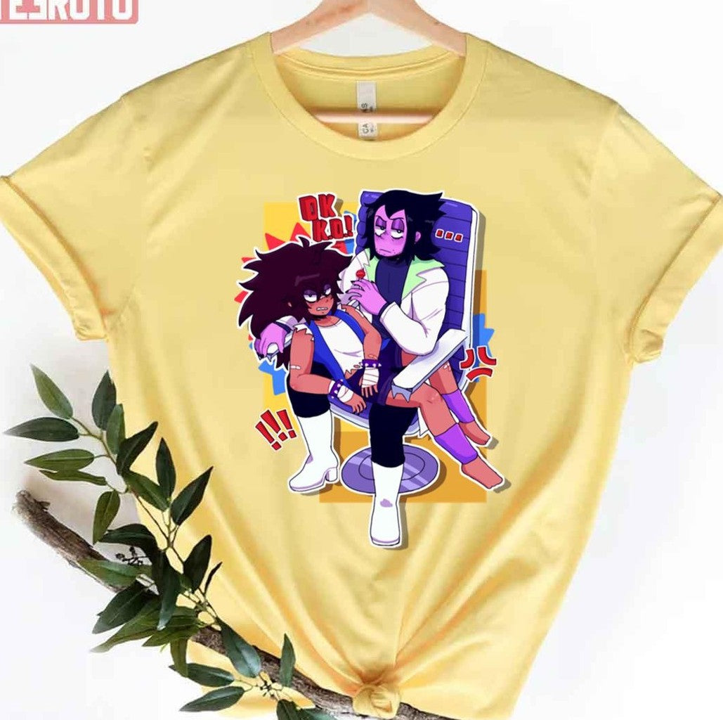 Ok Ko Let's Be Heroes Professor Venomous And Tko Unisex T-Shirt - T-Shirt, Sweatshirt, Hoodie