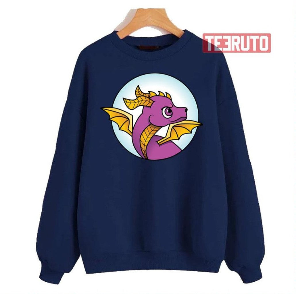 Sassy Purple Dragon Spyro The Dragon Unisex Sweatshirt - T-Shirt, Sweatshirt, Hoodie