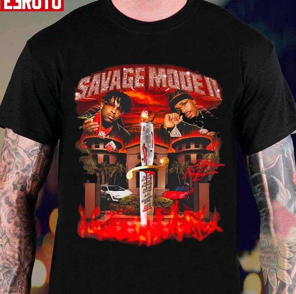 21 Savage And Metro Boomin Li' Merch Bootleg Raptee Unisex T-Shirt - T-Shirt, Sweatshirt, Hoodie