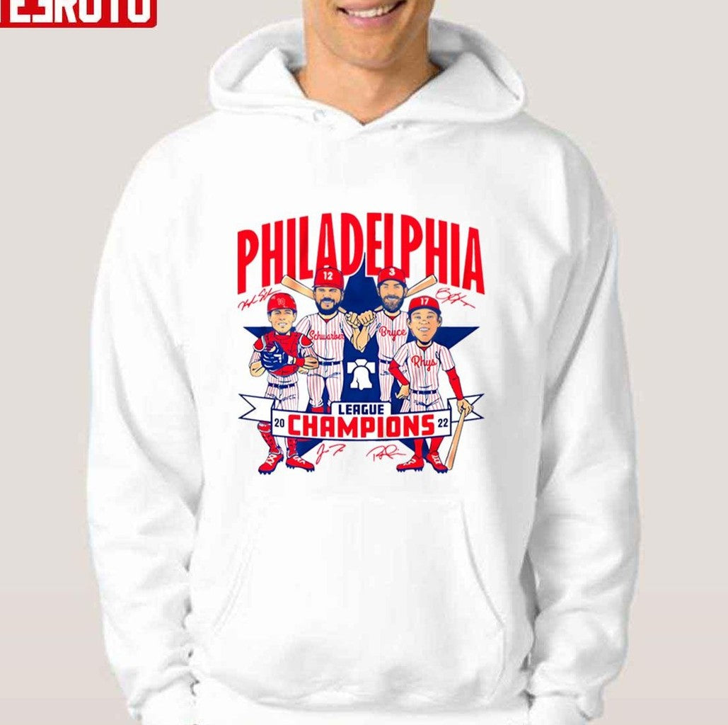Philadelphia 2022 League Champions Art Unisex Hoodie - T-Shirt, Sweatshirt, Hoodie