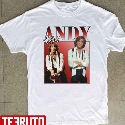 Andy Gibb Retro Graph Unisex T-shirt - T-Shirt, Sweatshirt, Hoodie