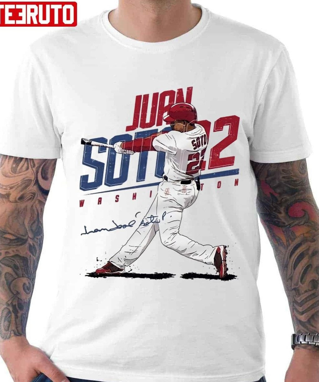 Proud Juan Soto For Washington Mens Funny Unisex T-Shirt - T-Shirt, Sweatshirt, Hoodie