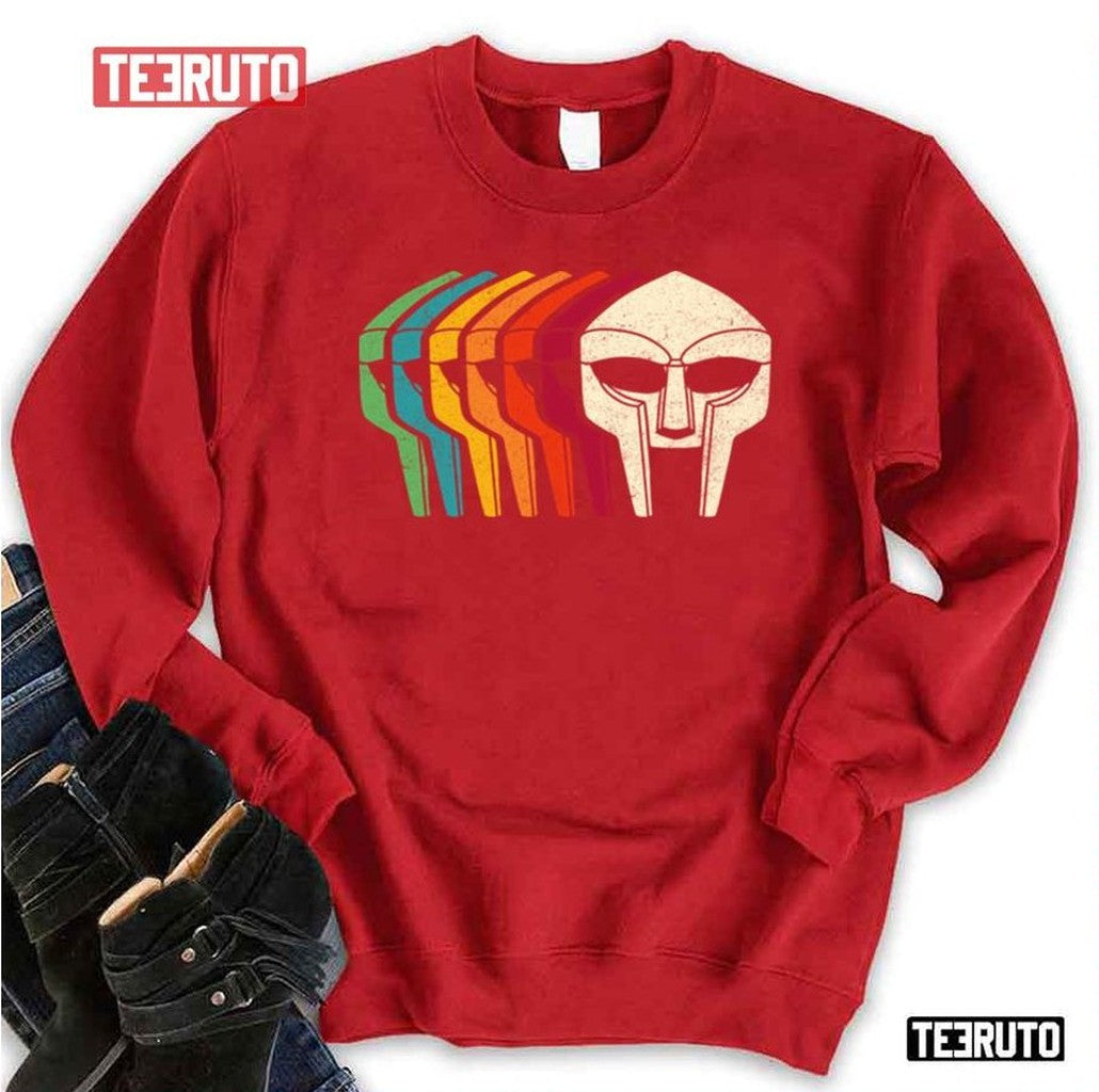 Retro Doom Mask Logo Mf Doom Rapper Unisex Sweatshirt - T-Shirt, Sweatshirt, Hoodie