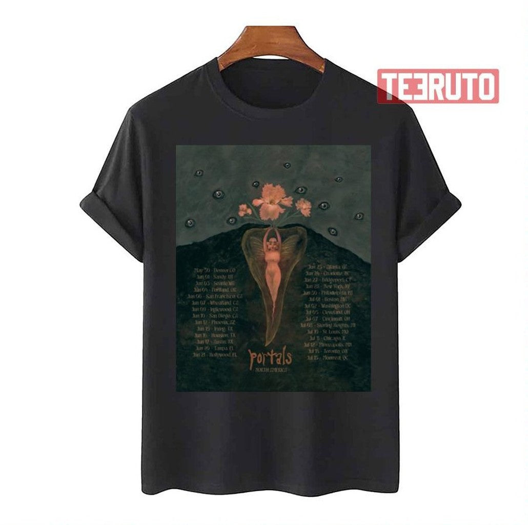 Portals North America Tour Unisex T-Shirt - T-Shirt, Sweatshirt, Hoodie