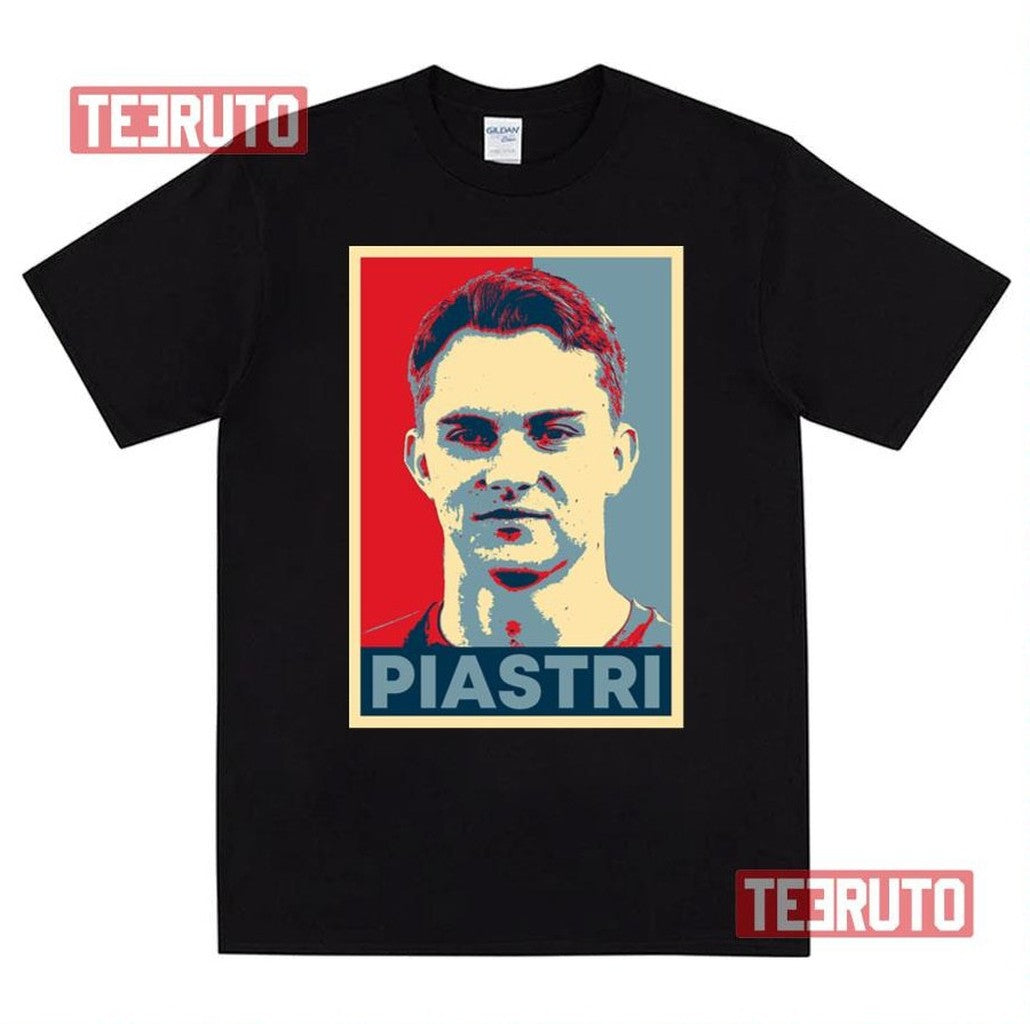 Racing Graphic Oscar Piastri Hope Formula 1 Unisex T-Shirt - T-Shirt, Sweatshirt, Hoodie