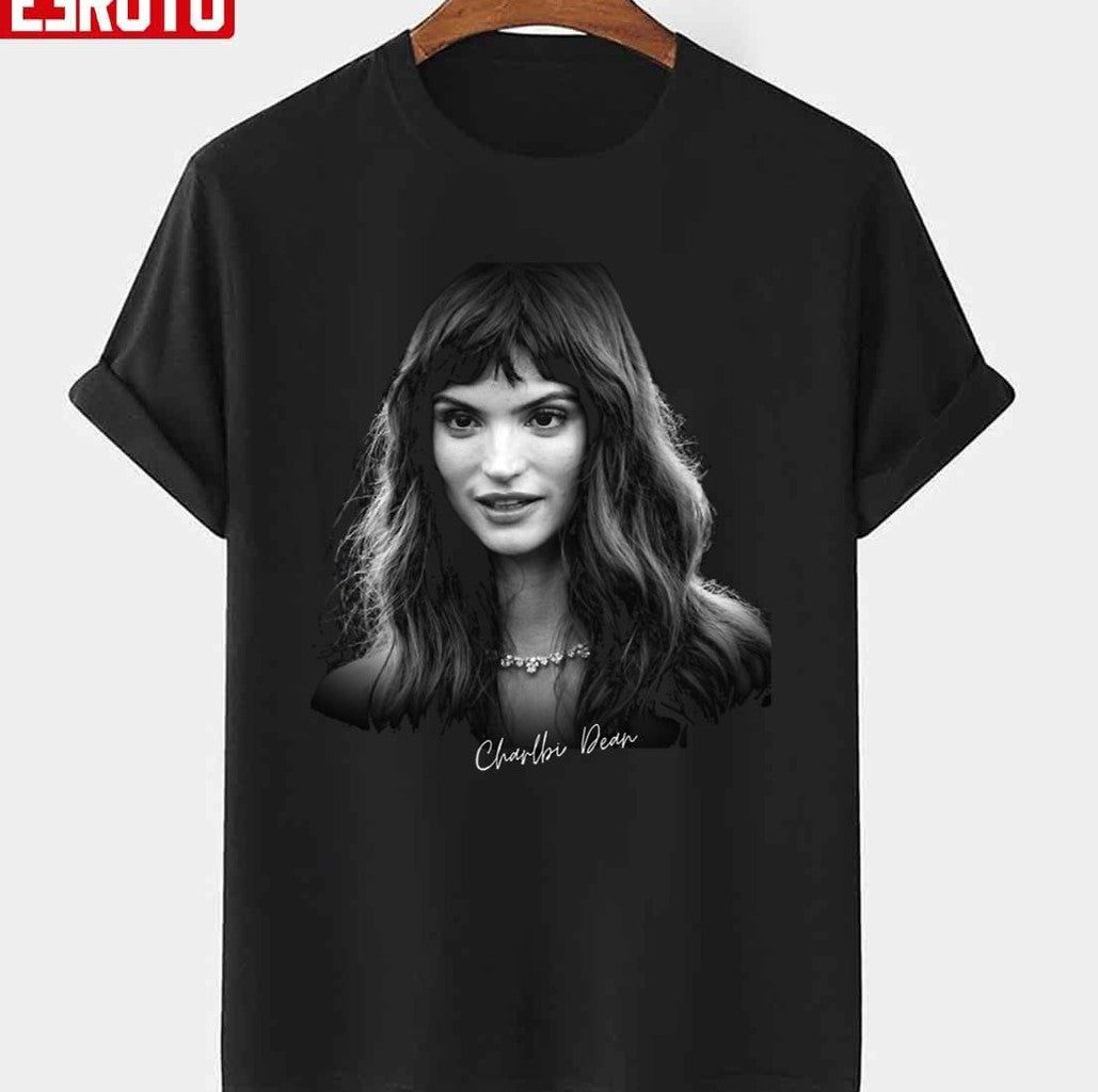 Rest In Peace Charlbi Dean Design Unisex T-shirt - T-Shirt, Sweatshirt, Hoodie
