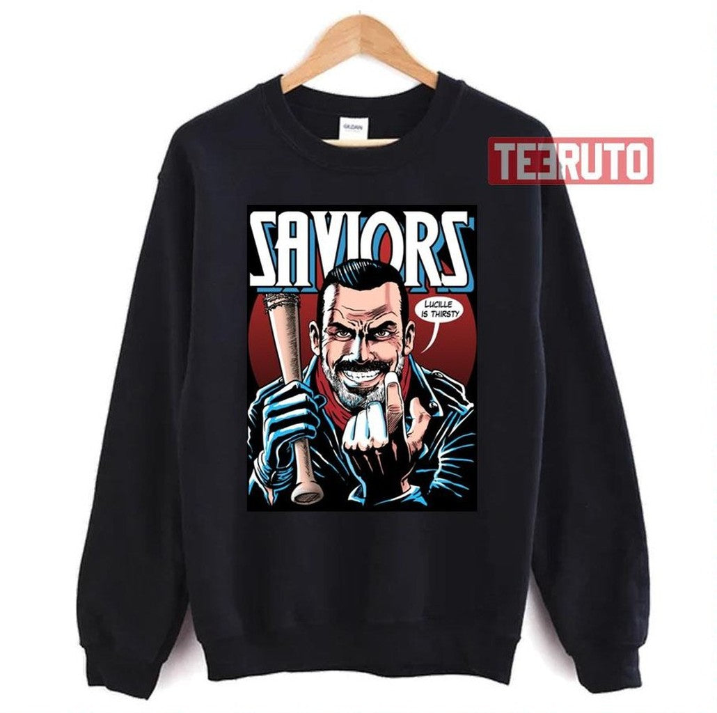 Saviors Cover Page The Walking Dead Negan Unisex Sweatshirt - T-Shirt, Sweatshirt, Hoodie