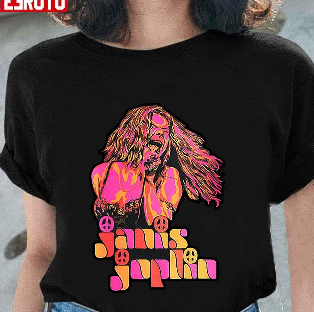 Pop Art Janis Joplin Unisex T-Shirt - T-Shirt, Sweatshirt, Hoodie