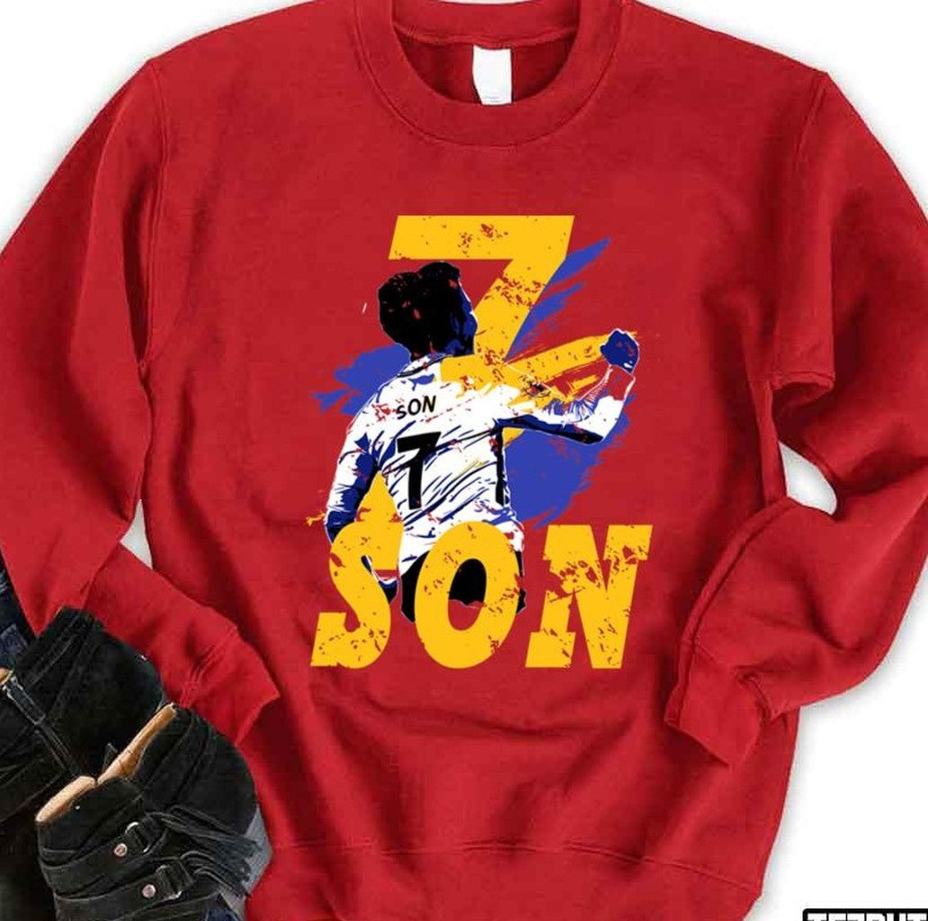 No 7 Heung Min Son Unisex Sweatshirt - T-Shirt, Sweatshirt, Hoodie