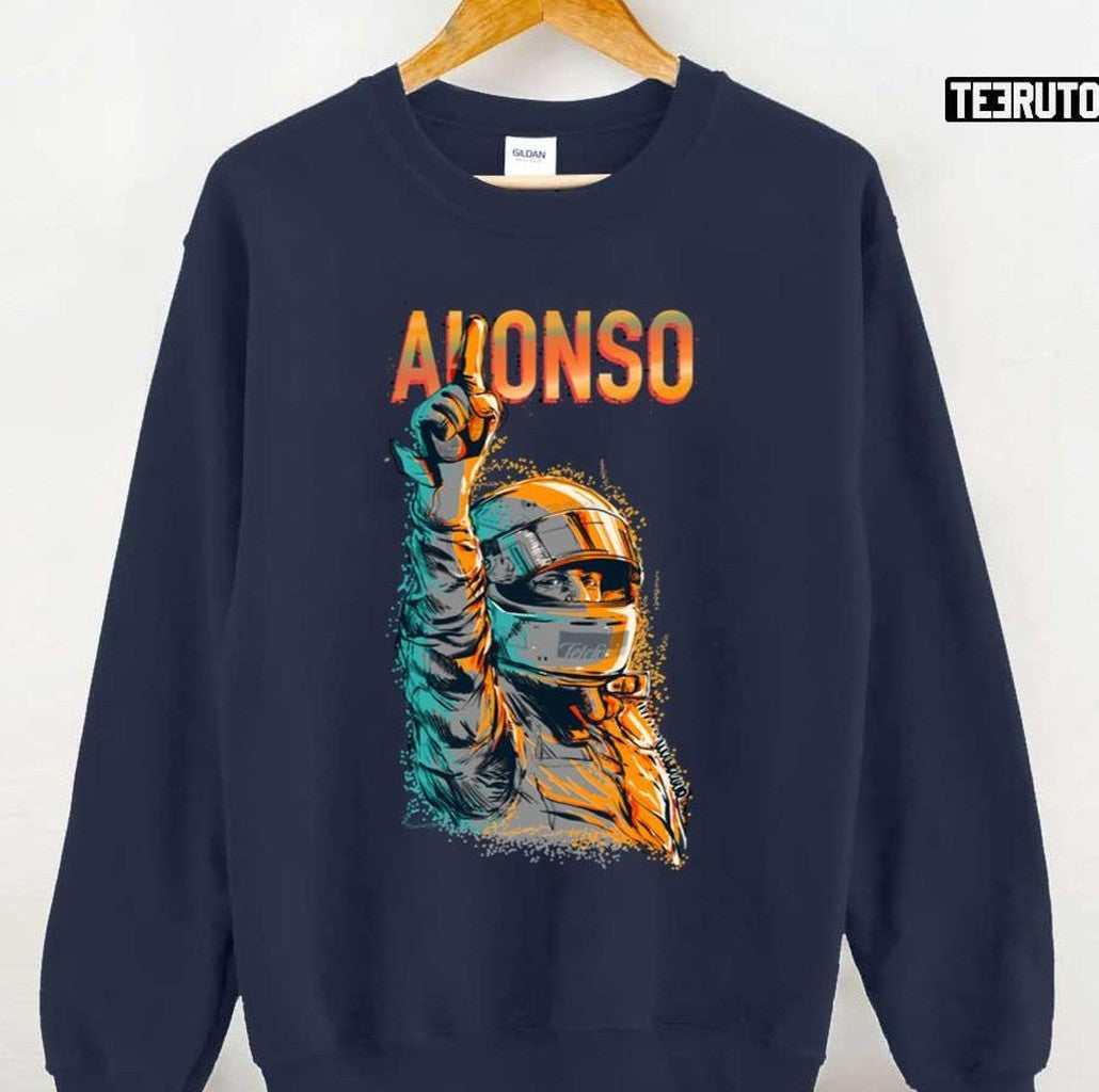 2021 Meet The Champion F1 Fernando Alonso Unisex Sweatshirt - T-Shirt, Sweatshirt, Hoodie