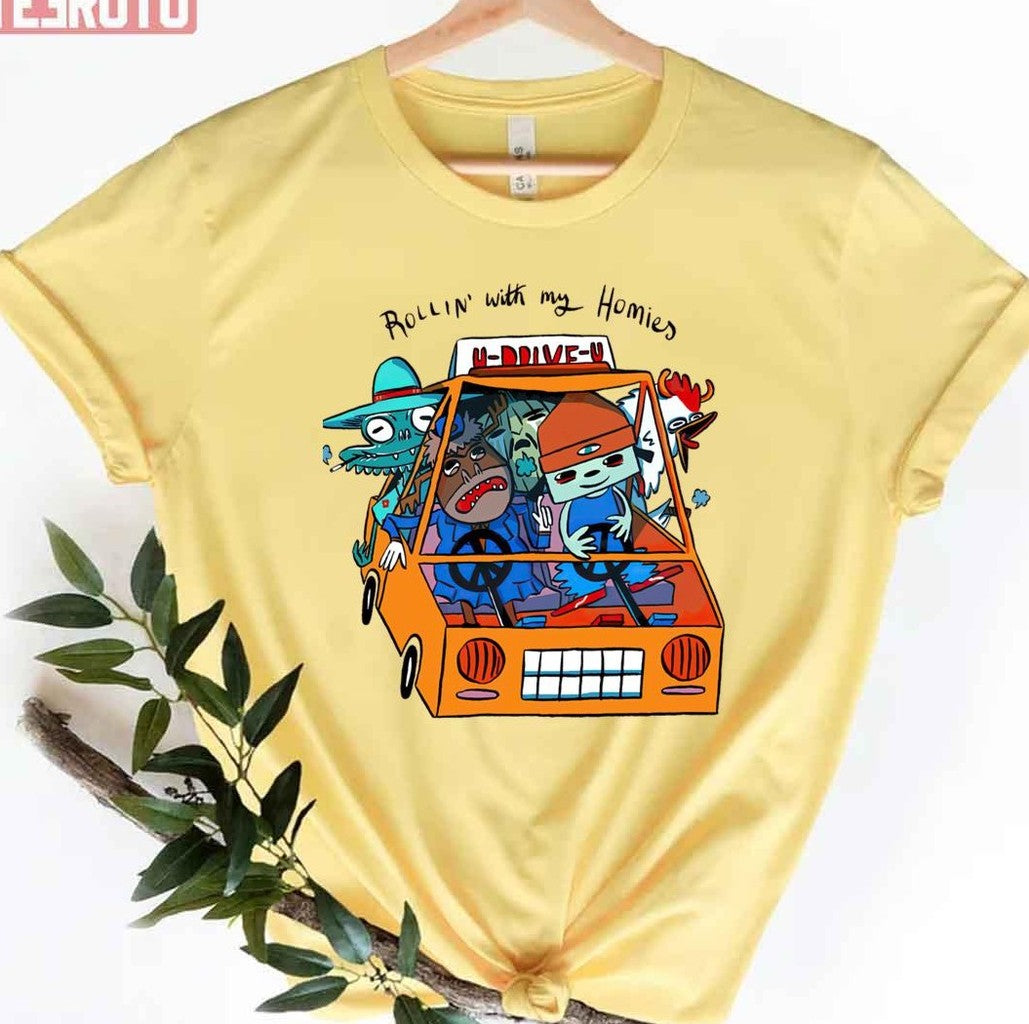 Parappa Driver Art Unisex T-shirt - T-Shirt, Sweatshirt, Hoodie