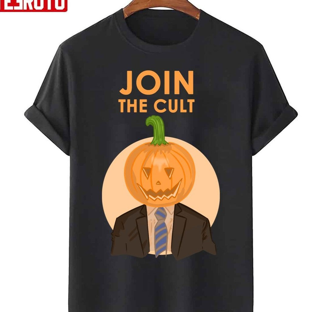 Pumpkin Head Dwights Halloween Unisex T-Shirt - T-Shirt, Sweatshirt, Hoodie