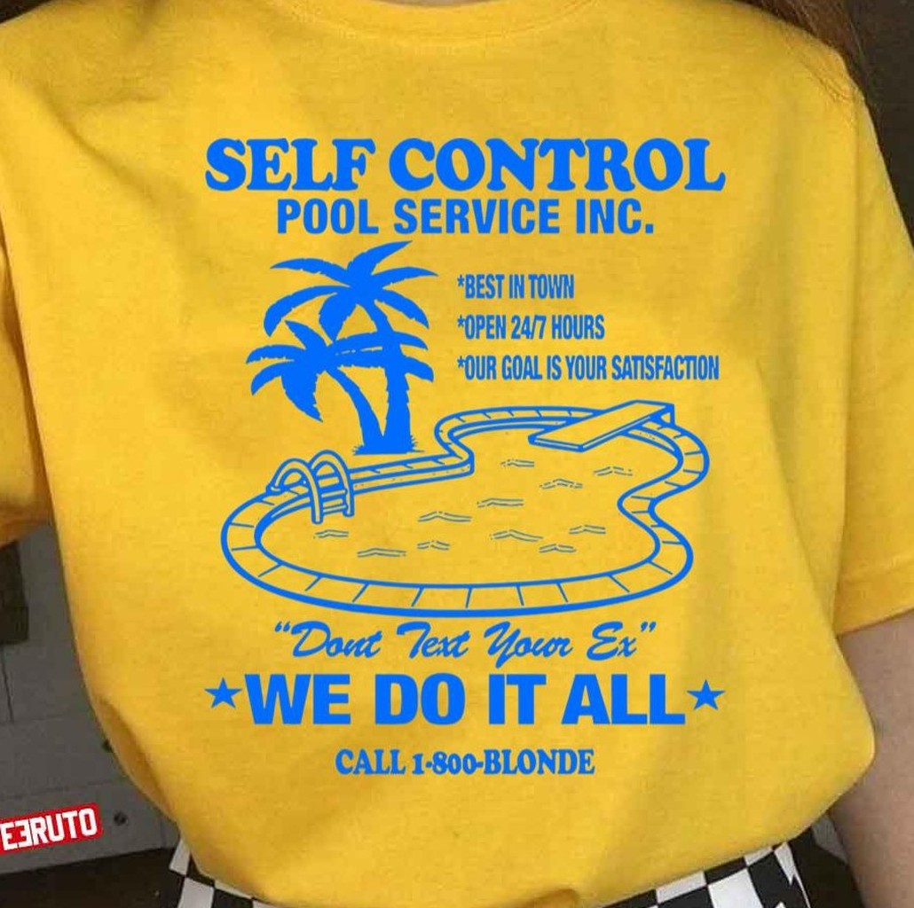 Self Control Pool Service Inc We Do It All Frank Ocean Unisex T-shirt - T-Shirt, Sweatshirt, Hoodie
