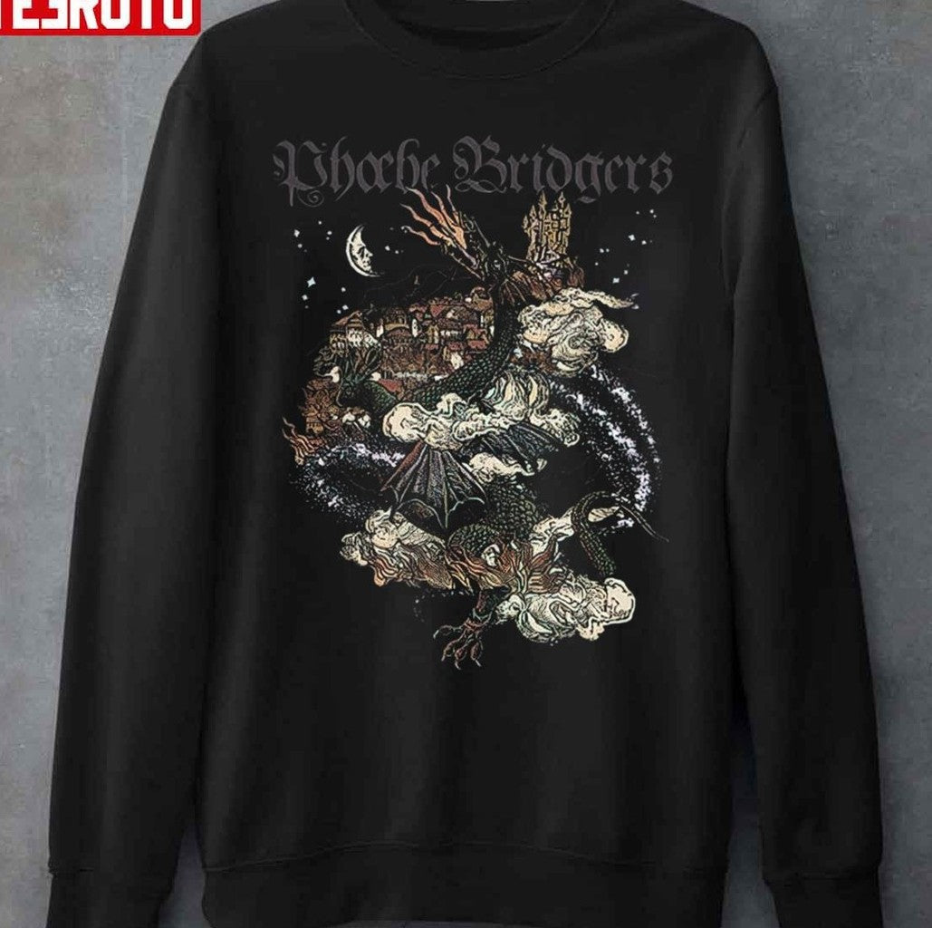 Phoebe Bridgers On Tour 2022 Vintage Unisex Sweatshirt - T-Shirt, Sweatshirt, Hoodie