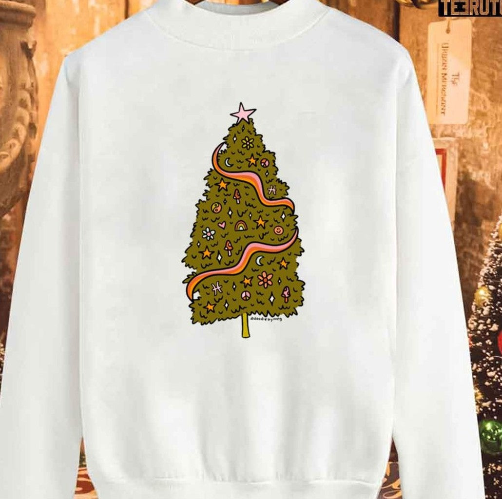 Pisces Tree 2023 Christmas Unisex Sweatshirt - T-Shirt, Sweatshirt, Hoodie