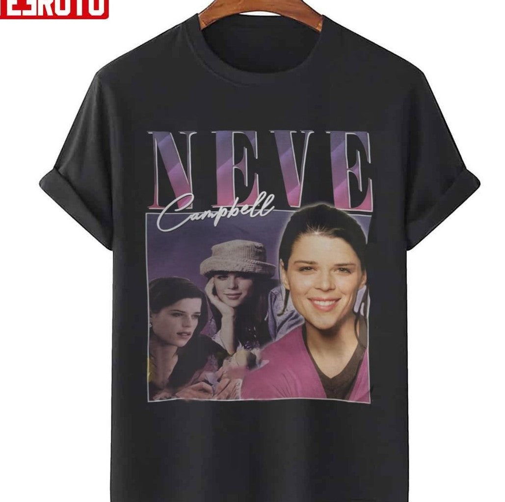 Neve Campbell Vintage 90s Unisex T-Shirt - T-Shirt, Sweatshirt, Hoodie