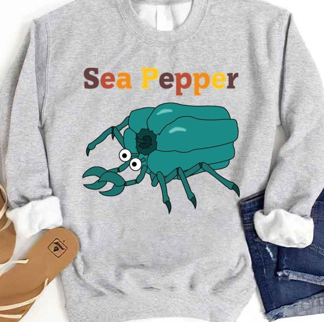Sea Pepper Druaga No Tou Illustration Unisex Sweatshirt - T-Shirt, Sweatshirt, Hoodie